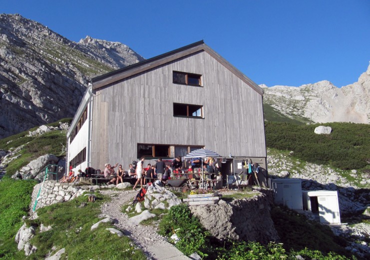 The bothy Welser Hütte
