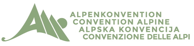 Logo Alpenkonvention - convenzione delle alpi