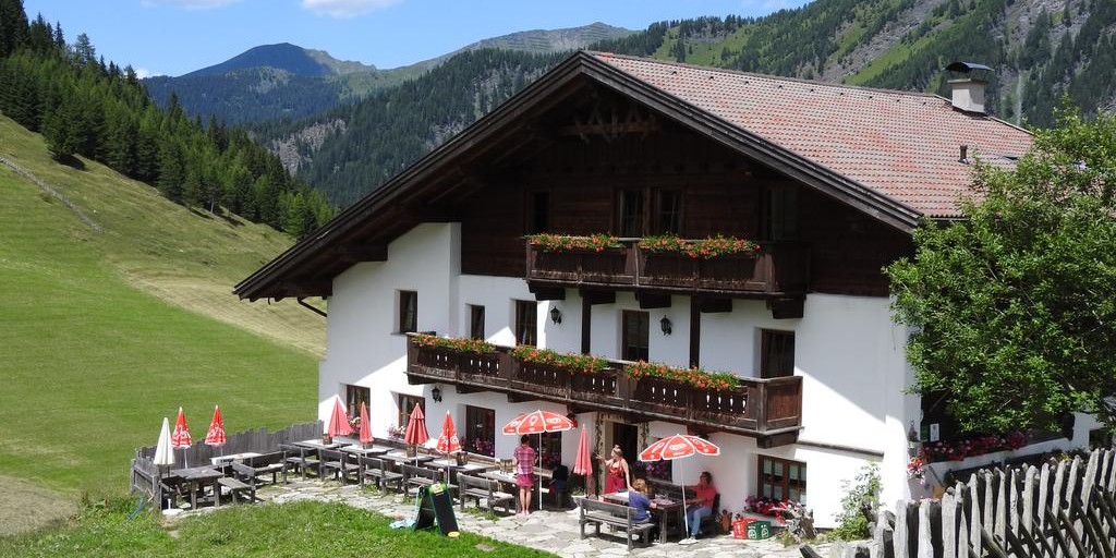 Der Berggasthof im Sommer