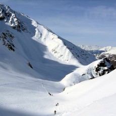 Ski tour to Upiakopf