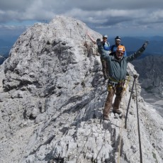 Mountaineering in the Julian Alps