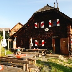 The "Grazer Hütte" shelter hut