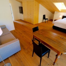 The rooms of the Guarda Lodge