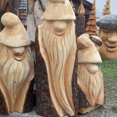 Local wood turned work of art