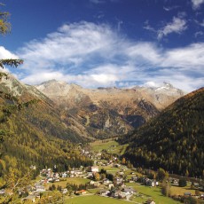View of Mallnitz and the Seebach valley