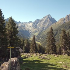 View of "Lüsenser Fernerkogel" peak