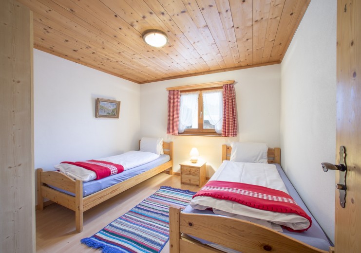 You immediately feel at home in the cosy double rooms