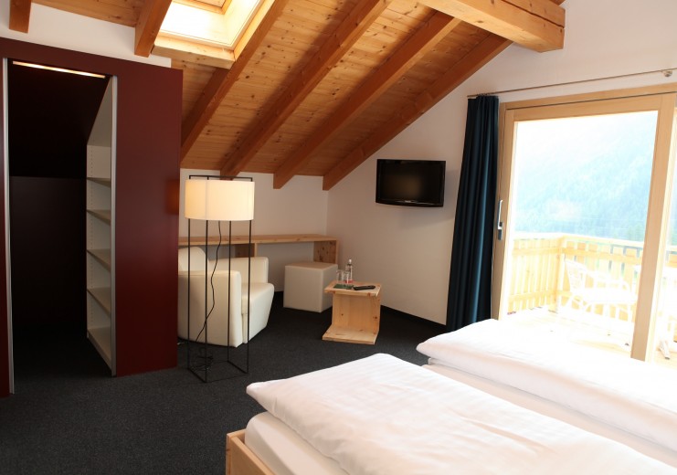 A double room at the Hotel Alvetern