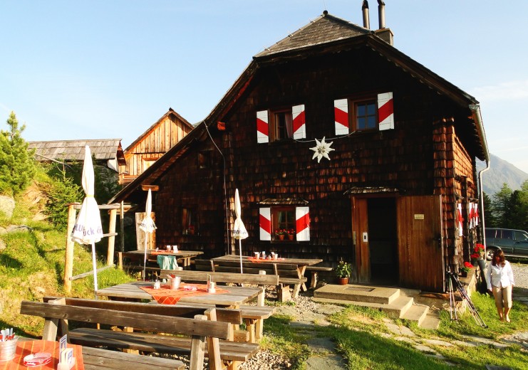 The "Grazer Hütte" shelter hut