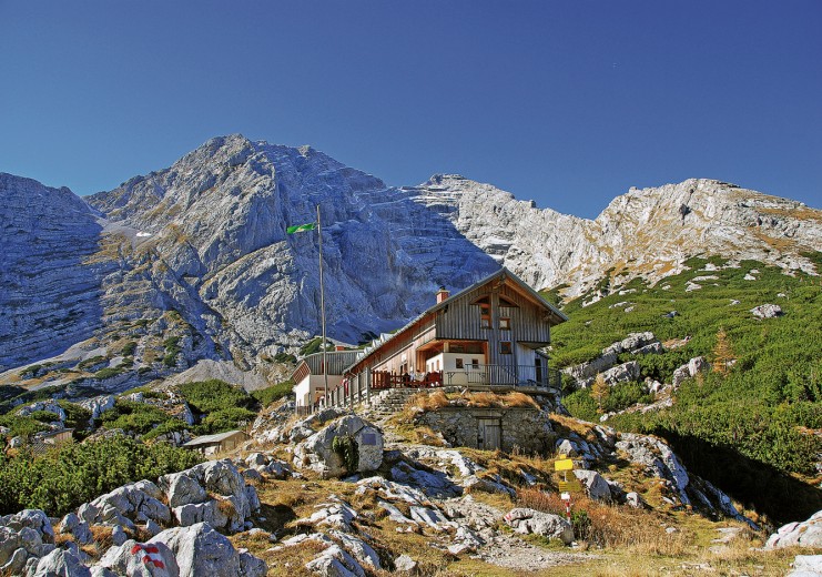 The Hesshütte shelter