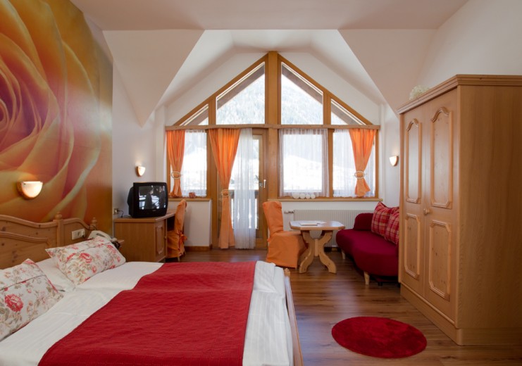 Familienzimmer im Hotel Alpengarten