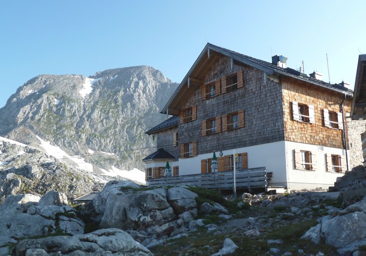 Alpine hut "Ingolstädter Haus"