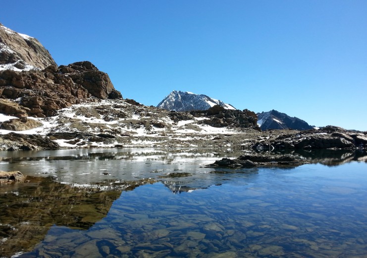 Matscherjochsee Lake (3,188 m)